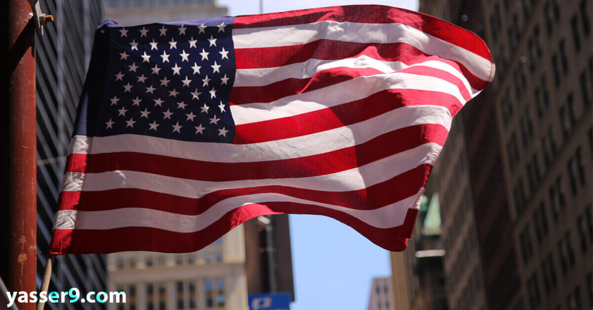 علم الولايات المتحدة الامريكية امريكا